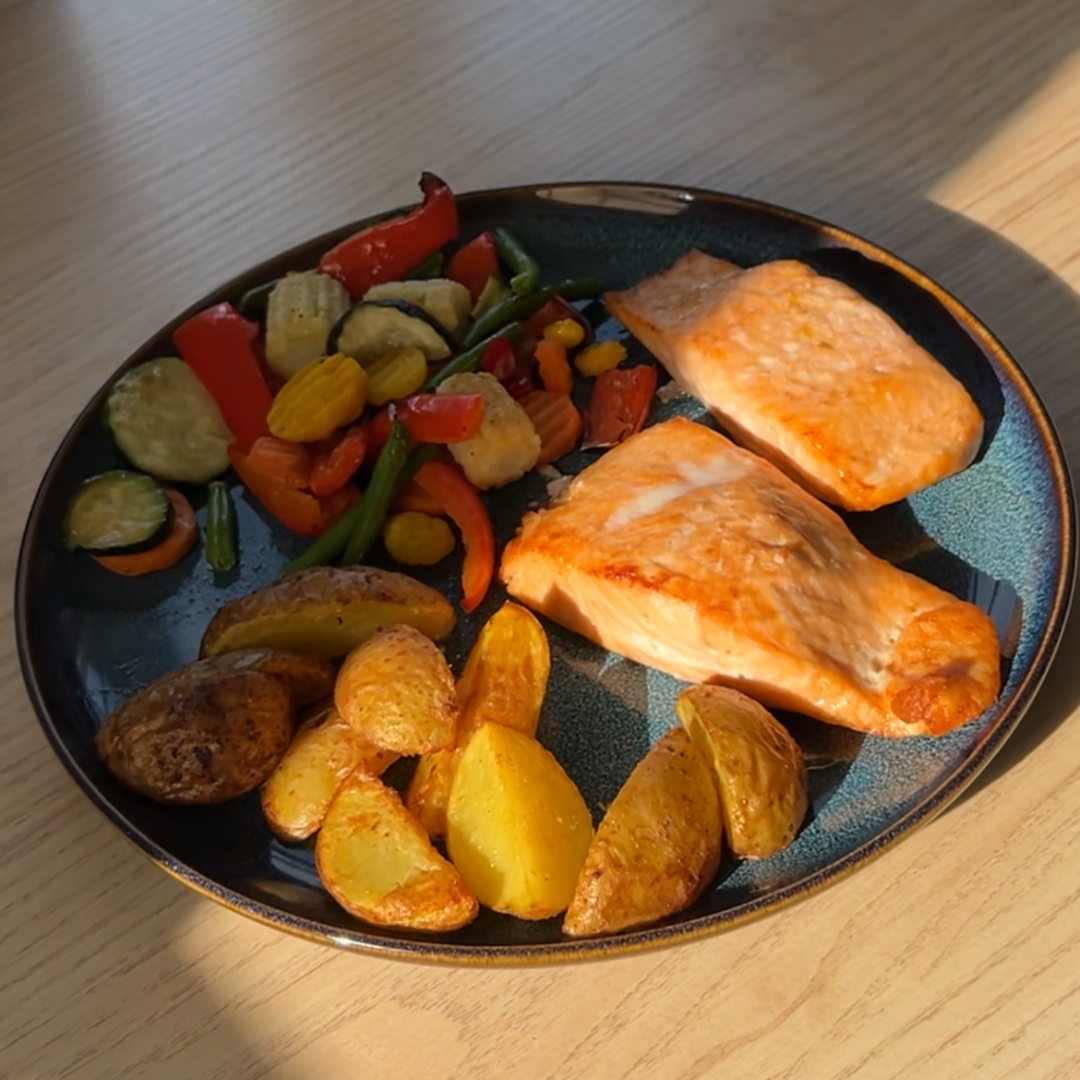 Stapelbare Airfryer-mandjes – Ruimtebesparende kookaccessoires