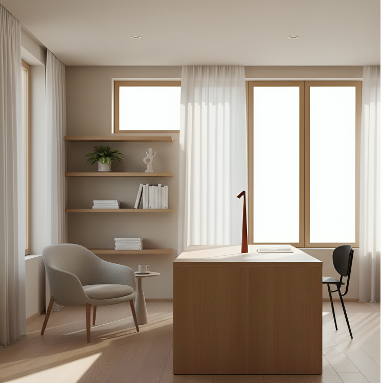 LumaNord | Nordic minimalistische LED-sfeerverlichting – draadloos, dimbaar via aanraking