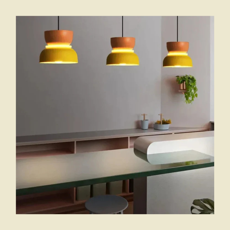 Moderne Scandinavische pastelkleurige hanglamp - Stijlvolle hanglamp