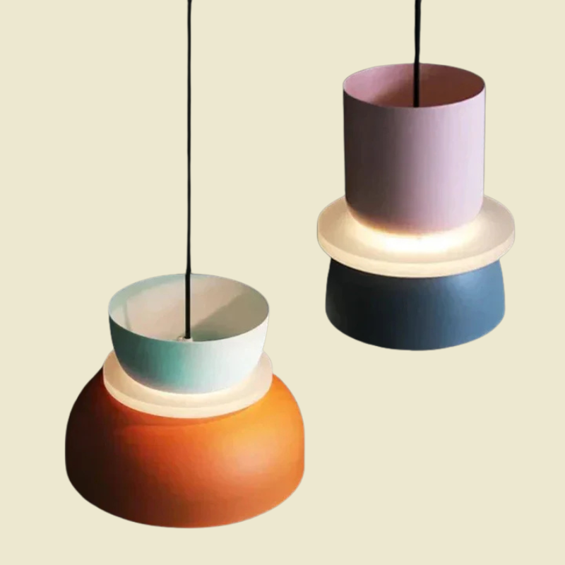 Moderne Scandinavische pastelkleurige hanglamp - Stijlvolle hanglamp