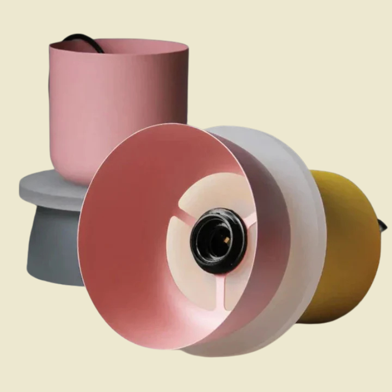 Moderne Scandinavische pastelkleurige hanglamp - Stijlvolle hanglamp