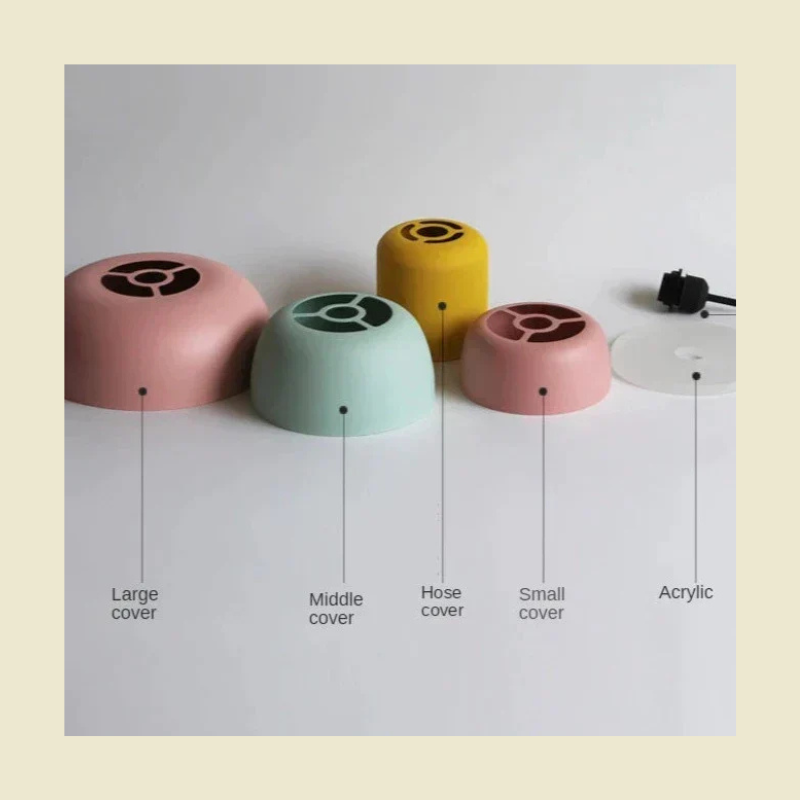 Moderne Scandinavische pastelkleurige hanglamp - Stijlvolle hanglamp