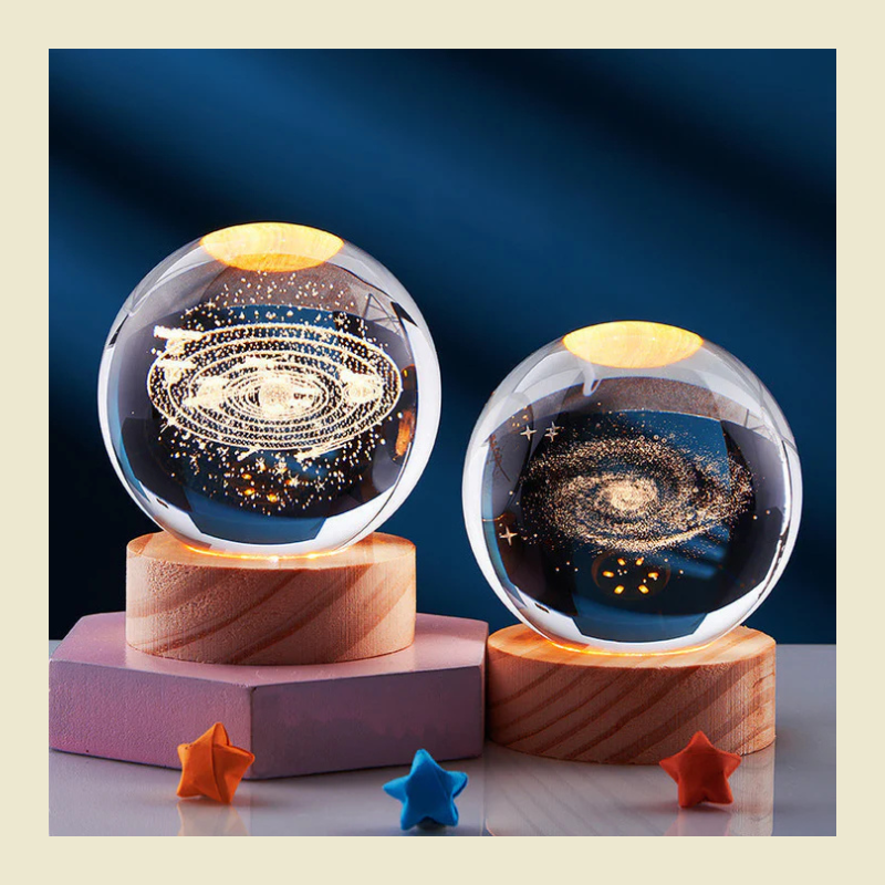 3D Kristallen Bollamp - Elegante Creatieve Lamp