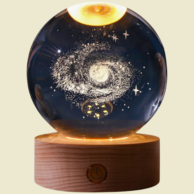 3D Kristallen Bollamp - Elegante Creatieve Lamp