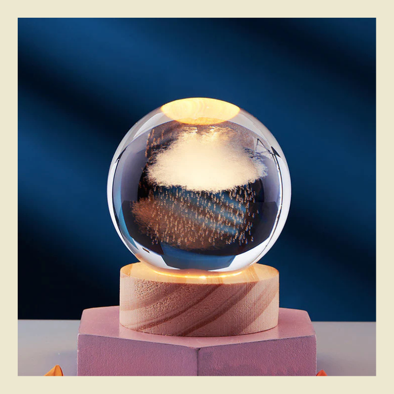 3D Kristallen Bollamp - Elegante Creatieve Lamp