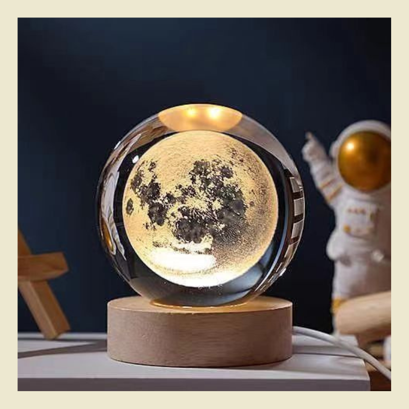 3D Kristallen Bollamp - Elegante Creatieve Lamp