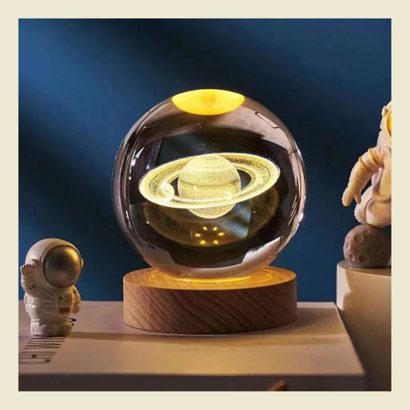 3D Kristallen Bollamp - Elegante Creatieve Lamp