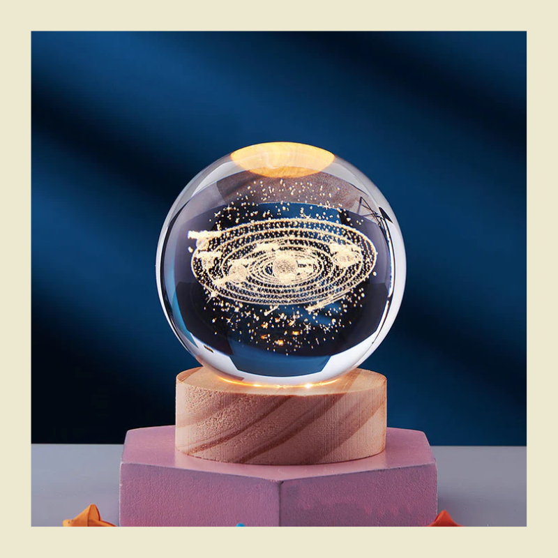 3D Kristallen Bollamp - Elegante Creatieve Lamp