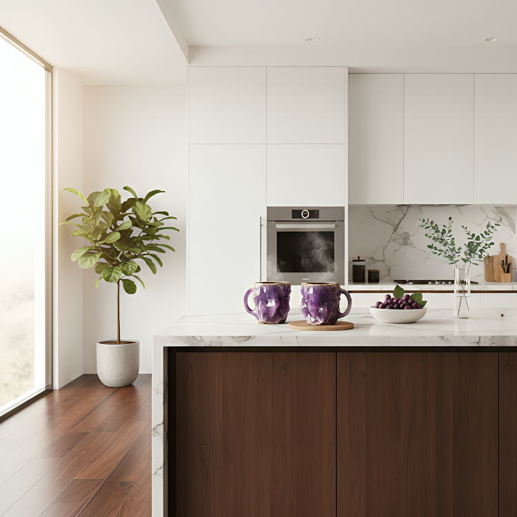 CrystalMug | Luxe Kristal Koffiekopjes – Duurzaam, Handgemaakt, Warmtebehoud, Thee & Koffie Set 2 stuks