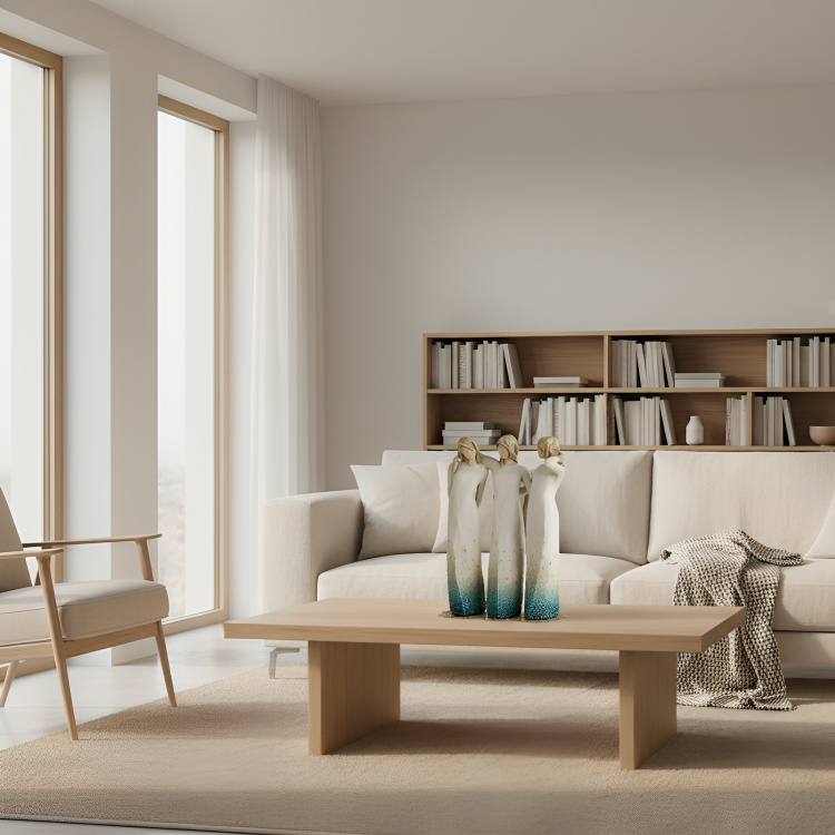 EverSisters | By My Side Handgemaakt hars beeldje – Zus & vriendschap aandenken cadeau