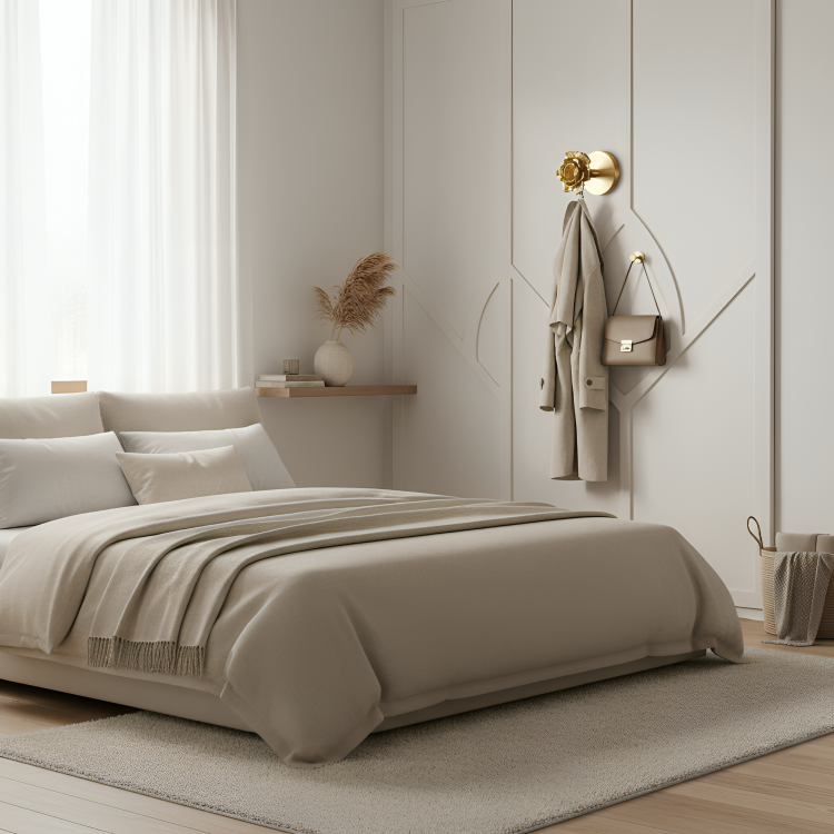 WildGleam | Massief messing wandhaken in de vorm van dierenkoppen – decoratieve haken voor jassen, hoeden en tassen