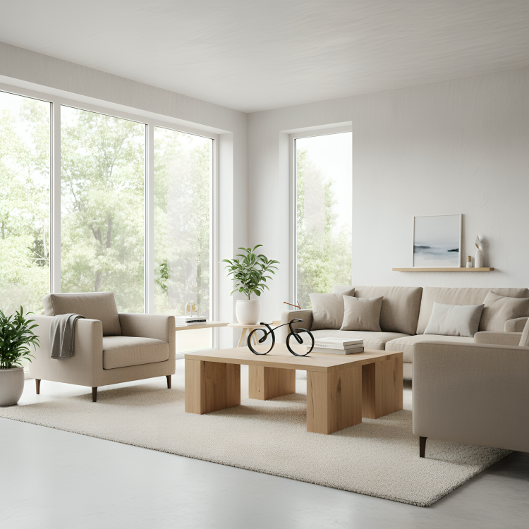 UrbanPedal | Fiets silhouet sculptuur - Minimalistische fietsdecoratie voor thuis en op kantoor