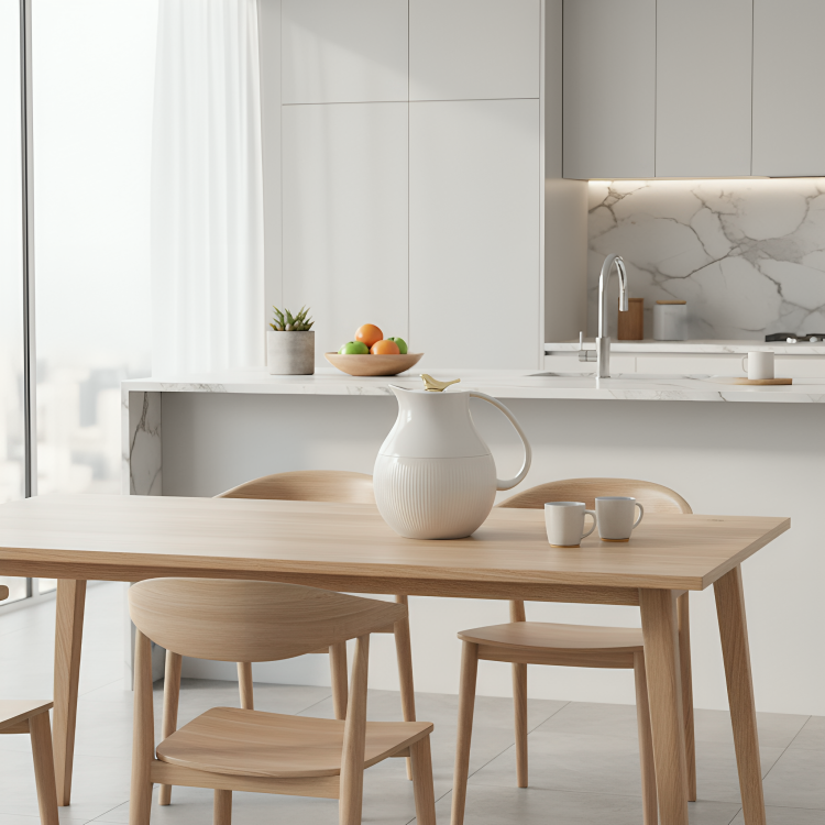 LumoCarafe | Grote capaciteit 950 ml roestvrijstalen vacuüm geïsoleerde kan – tafelmodel warmhoudpot